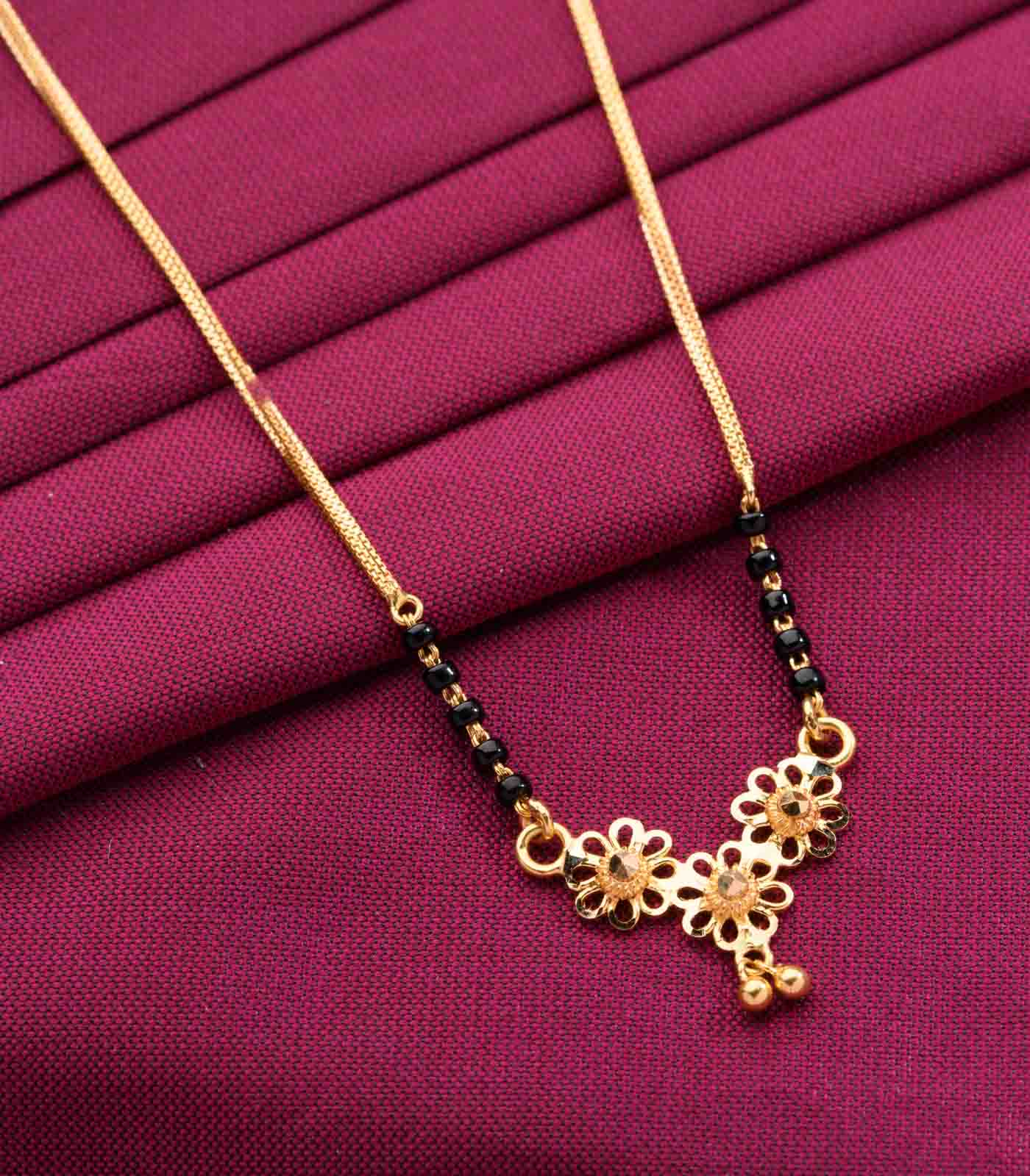 Trifloral Mangalsutra