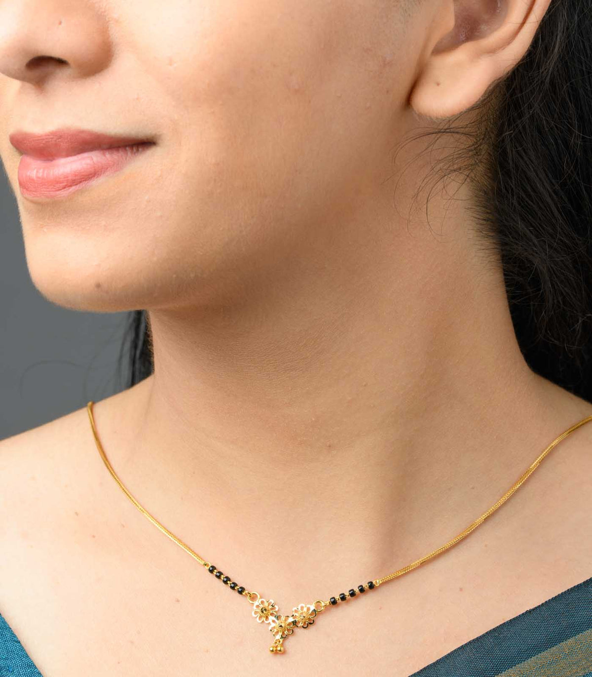 Trifloral Mangalsutra