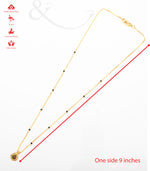 Dewdrop Golden Mangalsutra