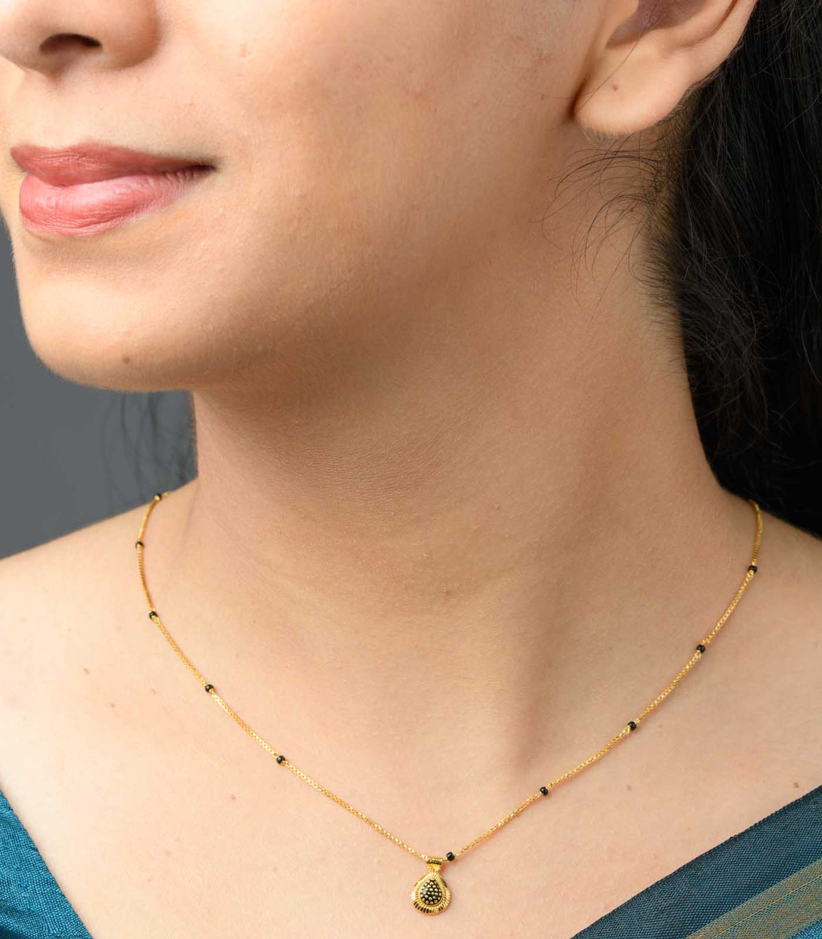 Dewdrop Golden Mangalsutra