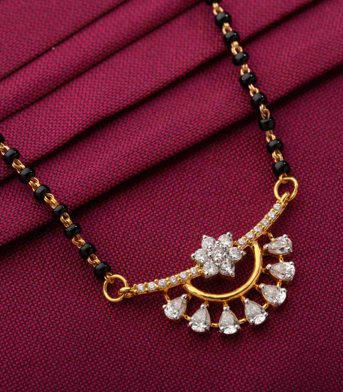 Blossom Star Pendant Mangalsutra