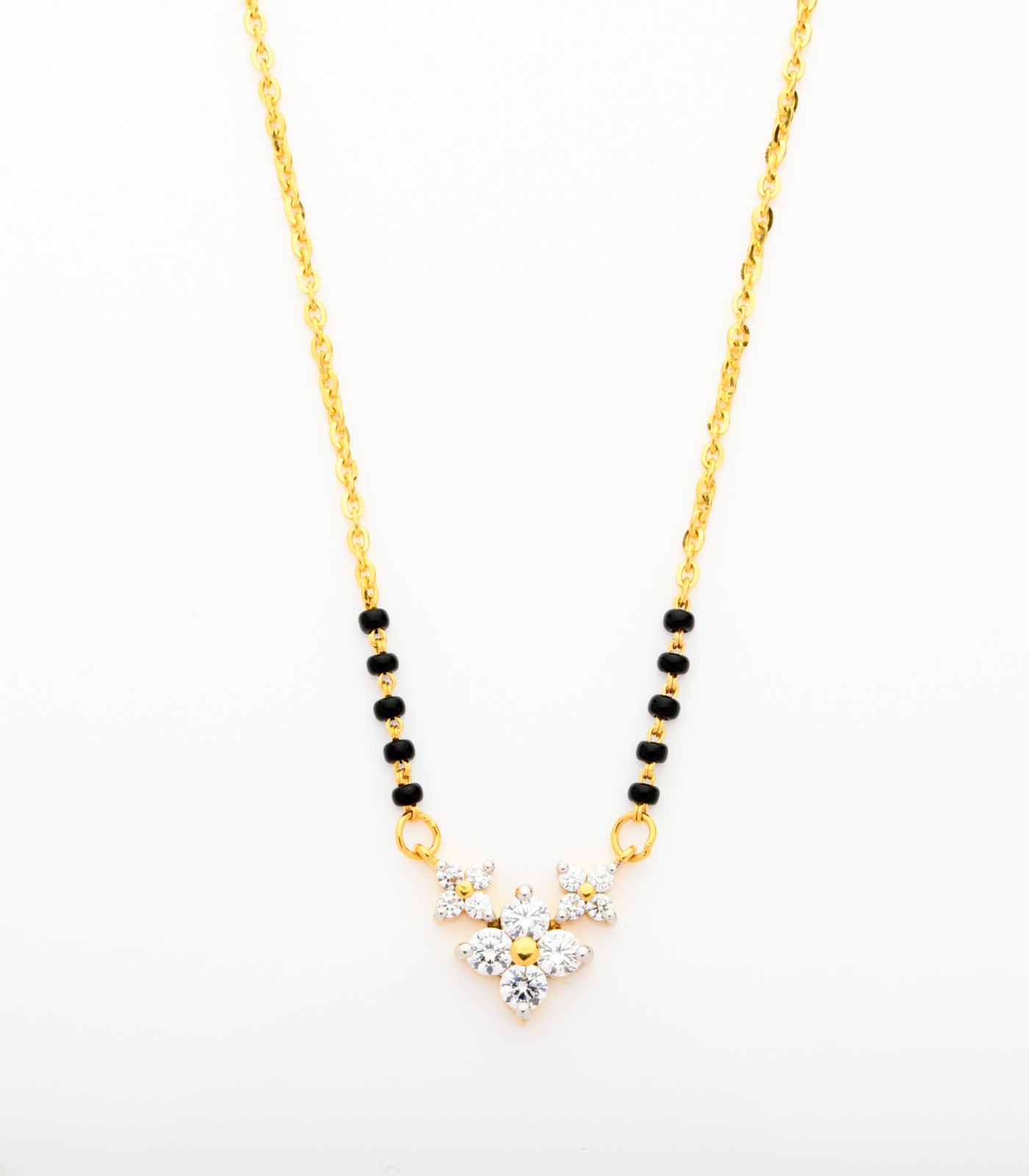 Three Flowers Classic Mangalsutra