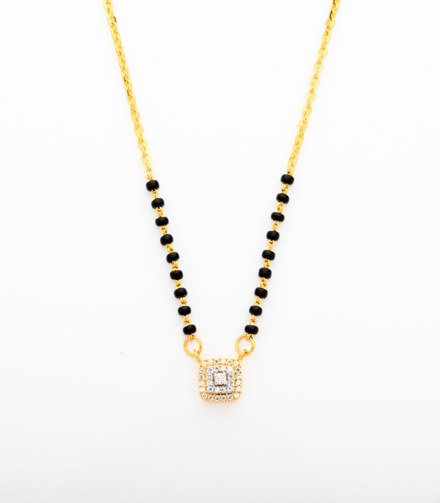 Square Pendant Mangalsutra