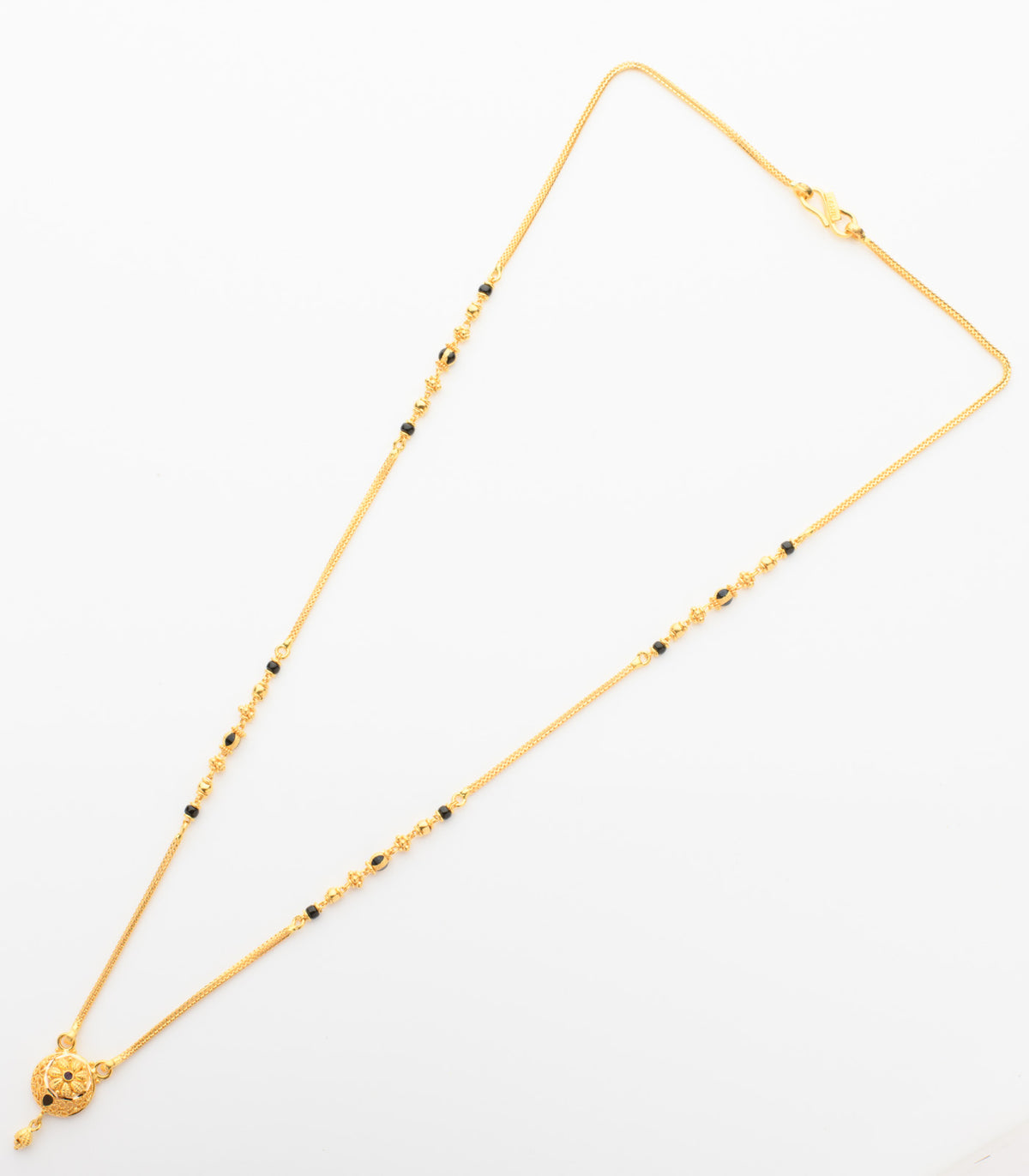 Radiant Golden Pendant Mangalsutra