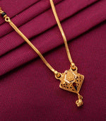 Diamond Shaped Golden Mangalsutra