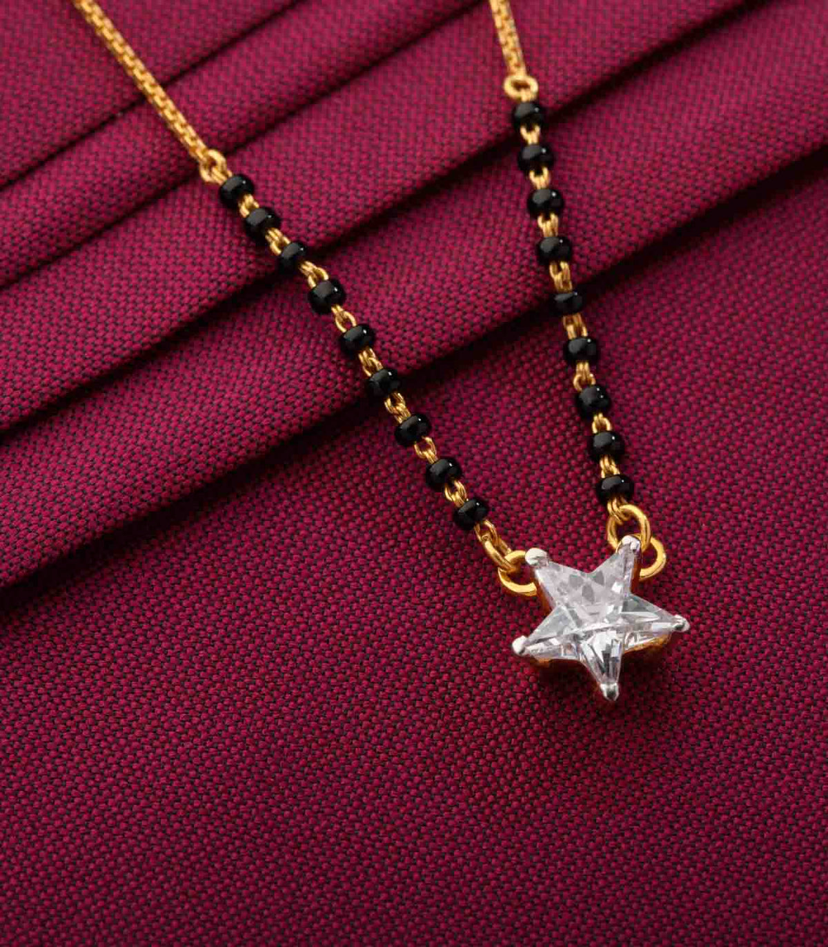 Crystal Star Mangalsutra