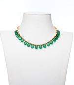 Green Petal Necklace