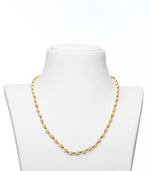 Conical Bead Single Layered Gold Necklace