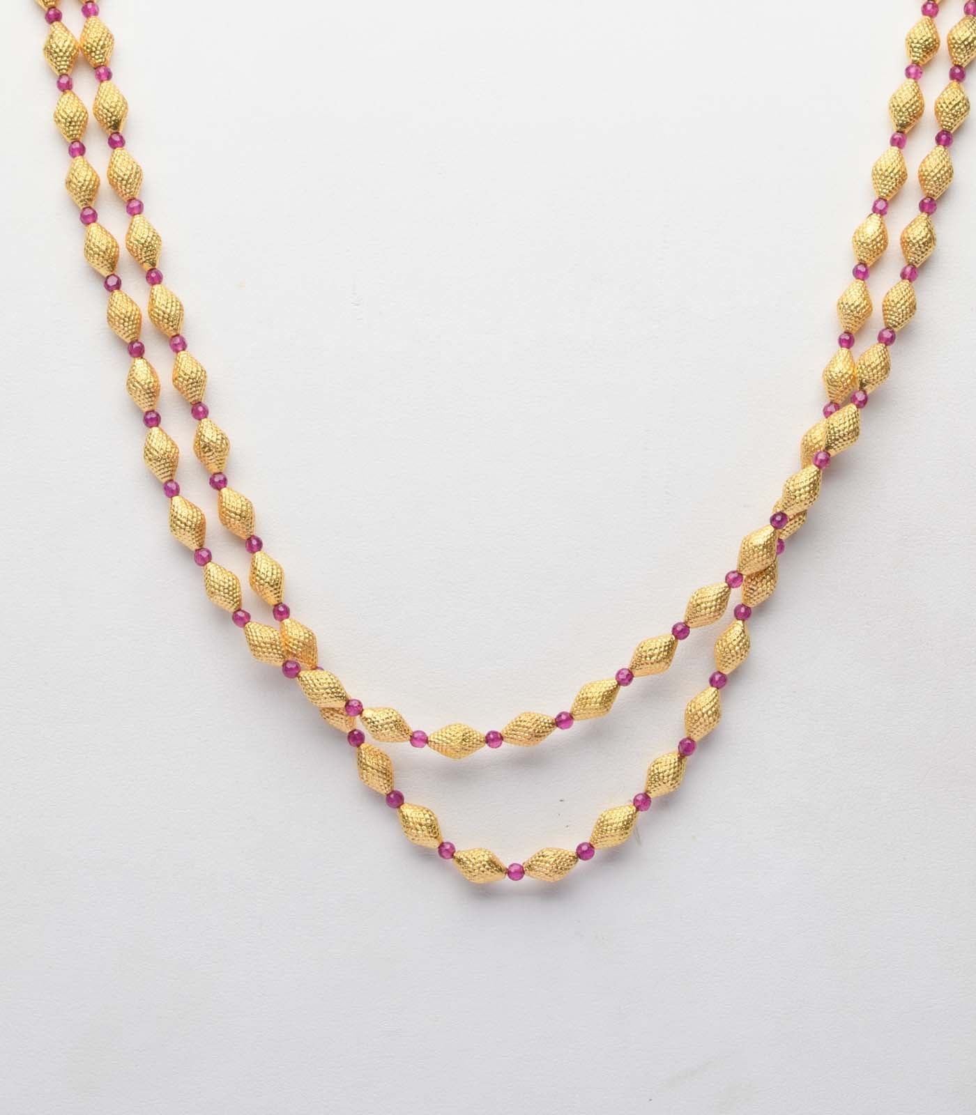 Conical Beads Single Color Beads Necklace