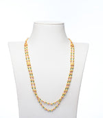 Conical Beads Dual Color Beads Necklace