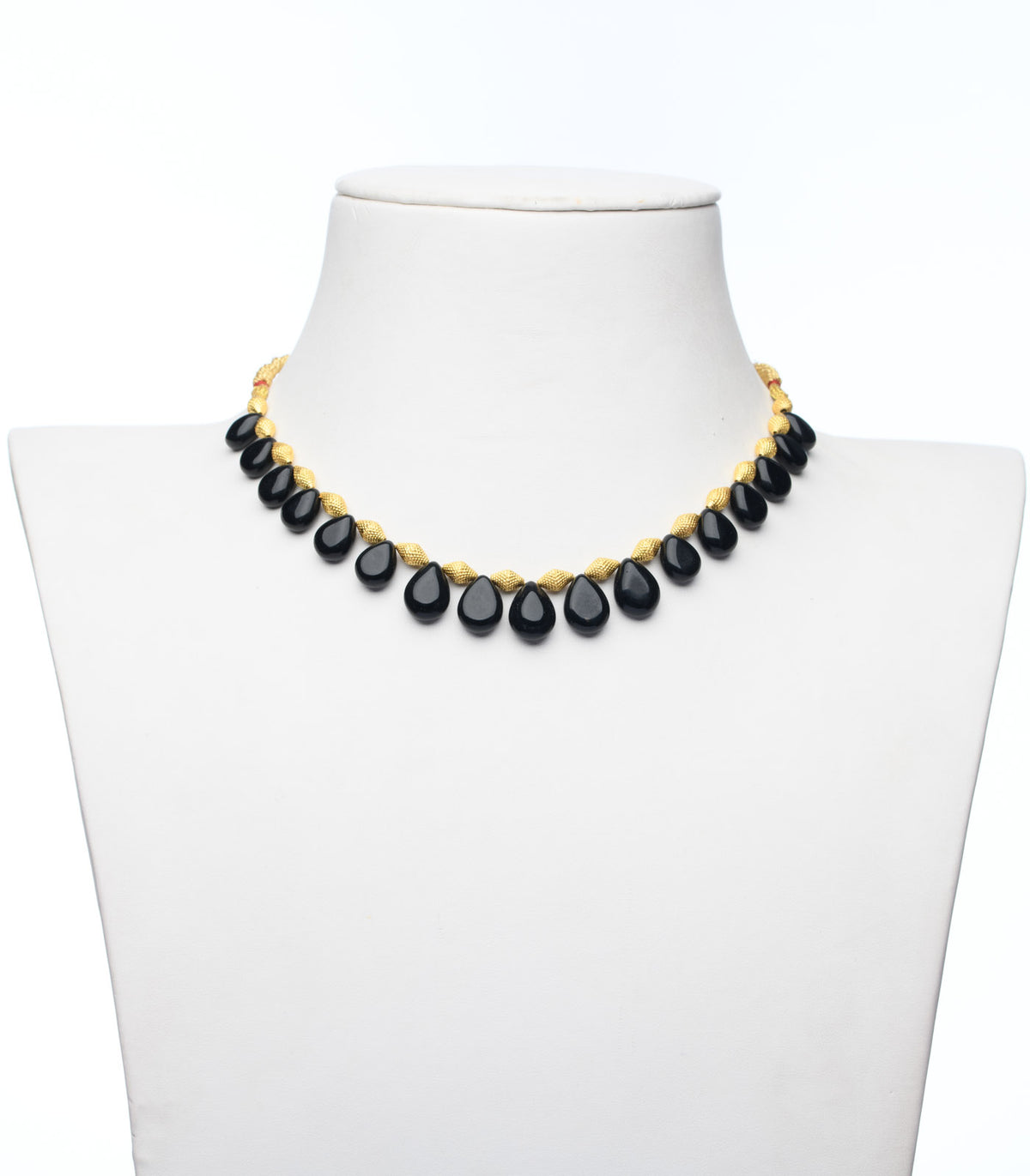 Black Petal Necklace