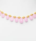 Soft Pink Petal Necklace