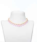 Soft Pink Petal Necklace