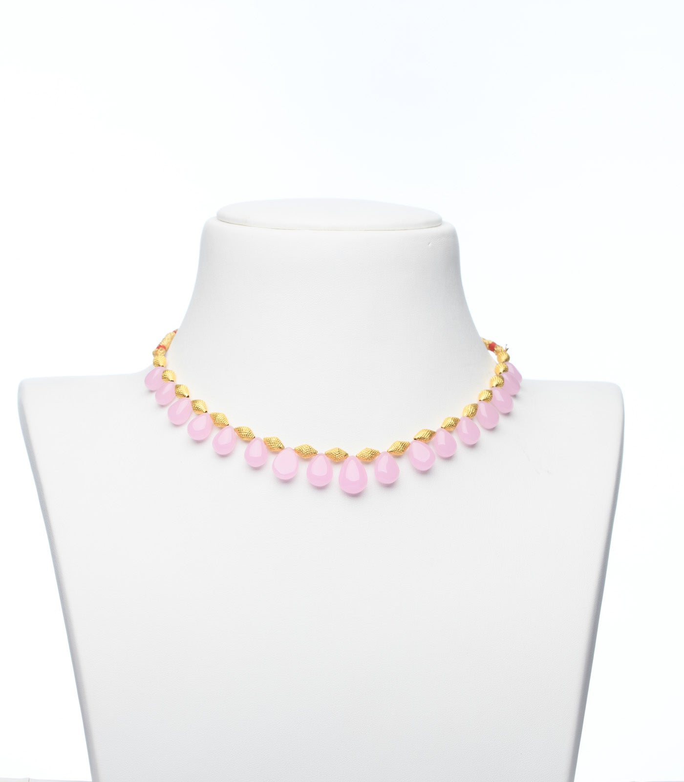 Soft Pink Petal Necklace