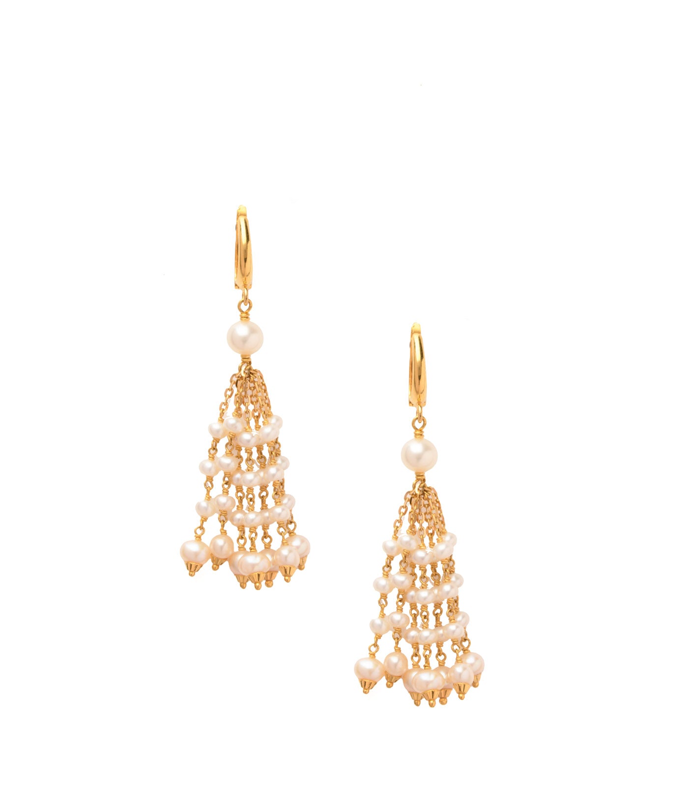 Classic Pearls Dangler Earrings