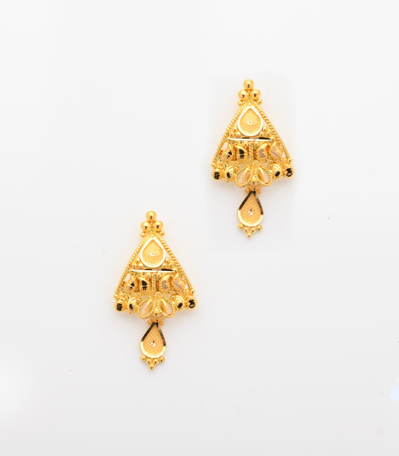 Triangular Gold Tops