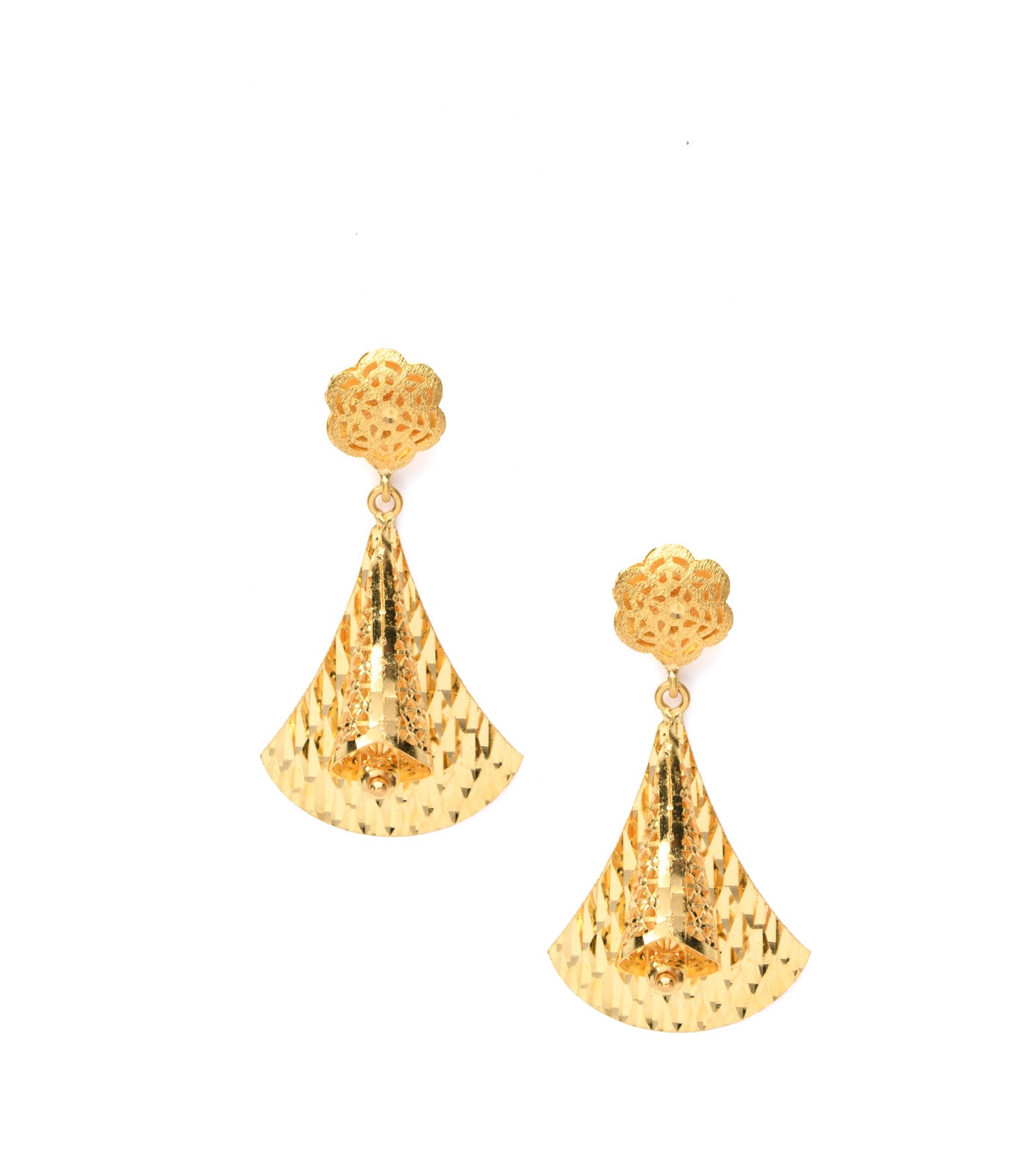 Ornate Tear Drop Earrings